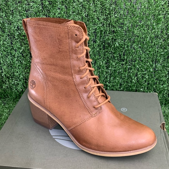 TIMBERLAND WOMEN'S BAYNLEE PARK MID LACE UP LEATHER BOOT - Picture 3 of 5